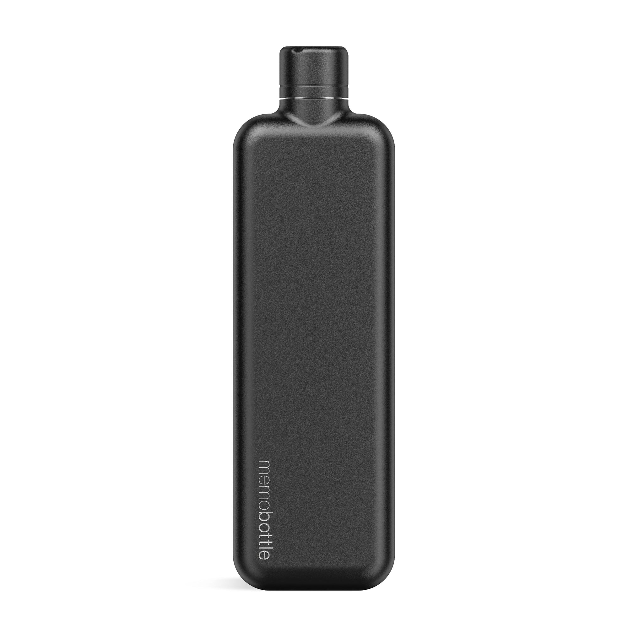 MemoBottle Slim Stainless Steel | Oscar Worthy Flat Bottle