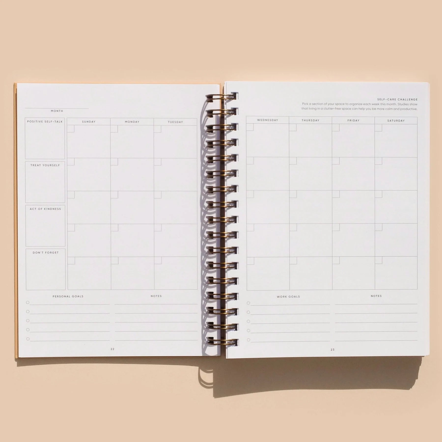 The Self-Care Planner, Daily Edition | Simple Self