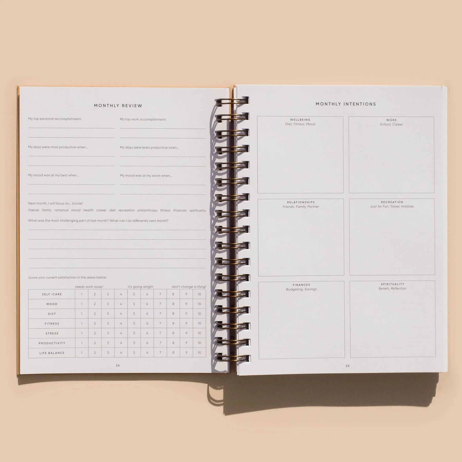 The Self-Care Planner, Daily Edition | Simple Self