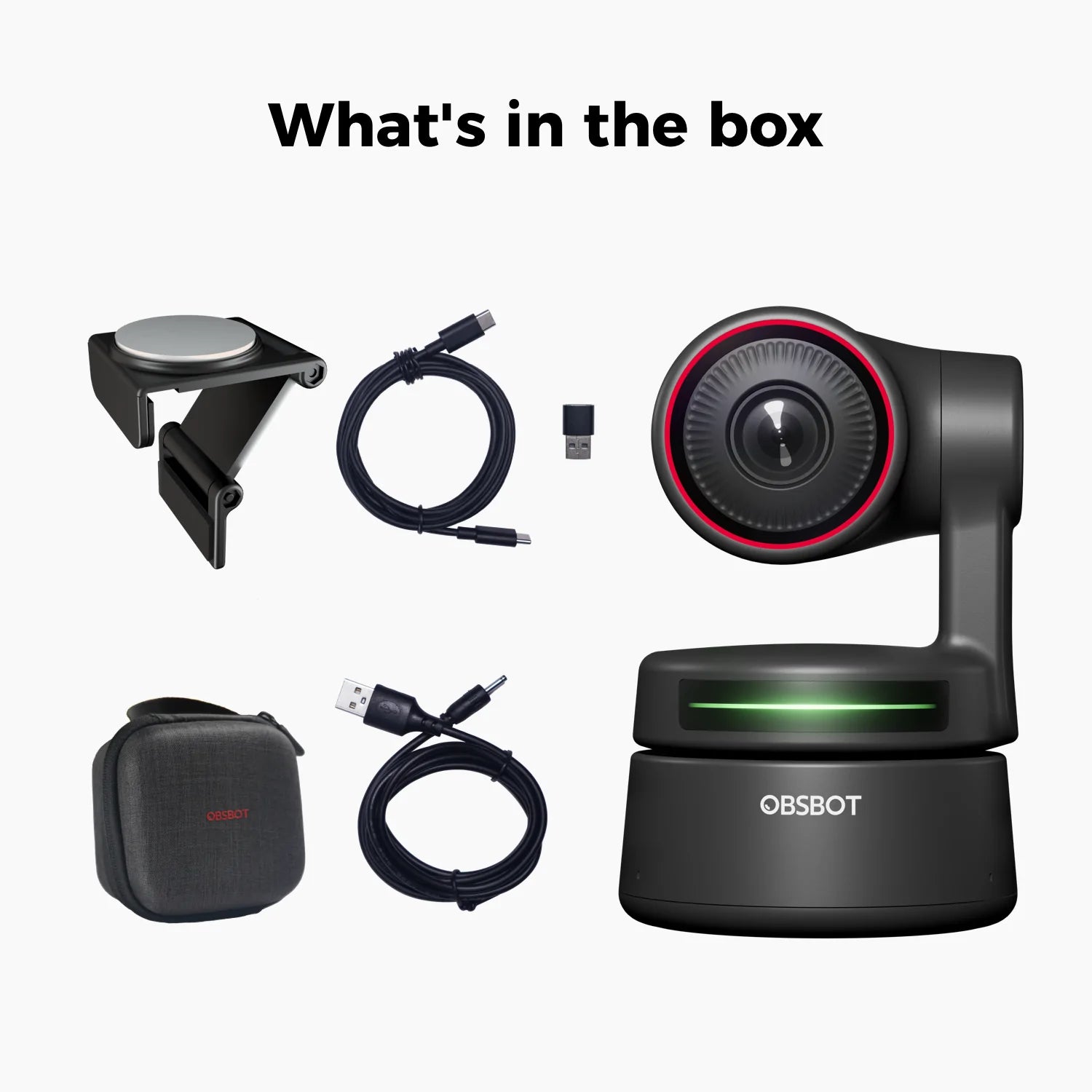 OBSBOT Tiny 4K AI-Powered PTZ 4K Webcam