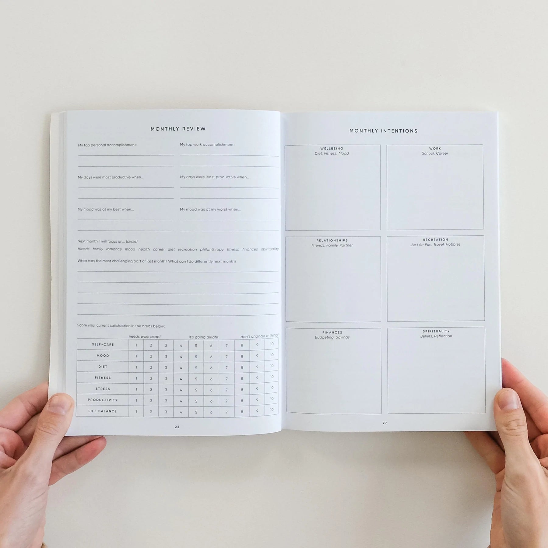 The Self-Care Planner, 13-Week Edition | Simple Self