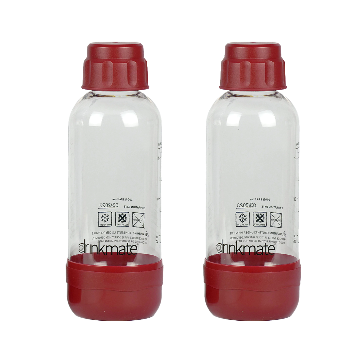 DrinkMate Carbonating Bottles (2 Pack)