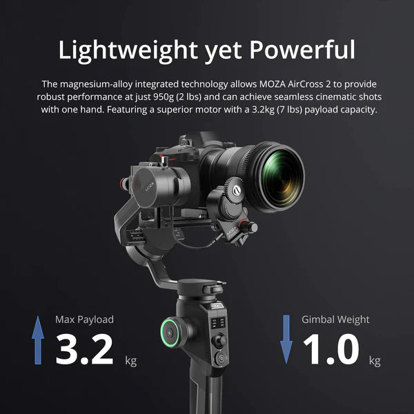 MOZA AirCross 2 | Official Retailer (Singapore) - Interstellar Goods