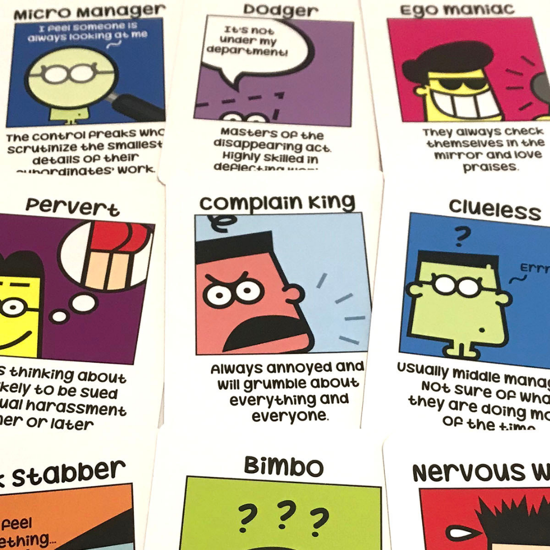 Bad Boss Card Games by Amebastuff