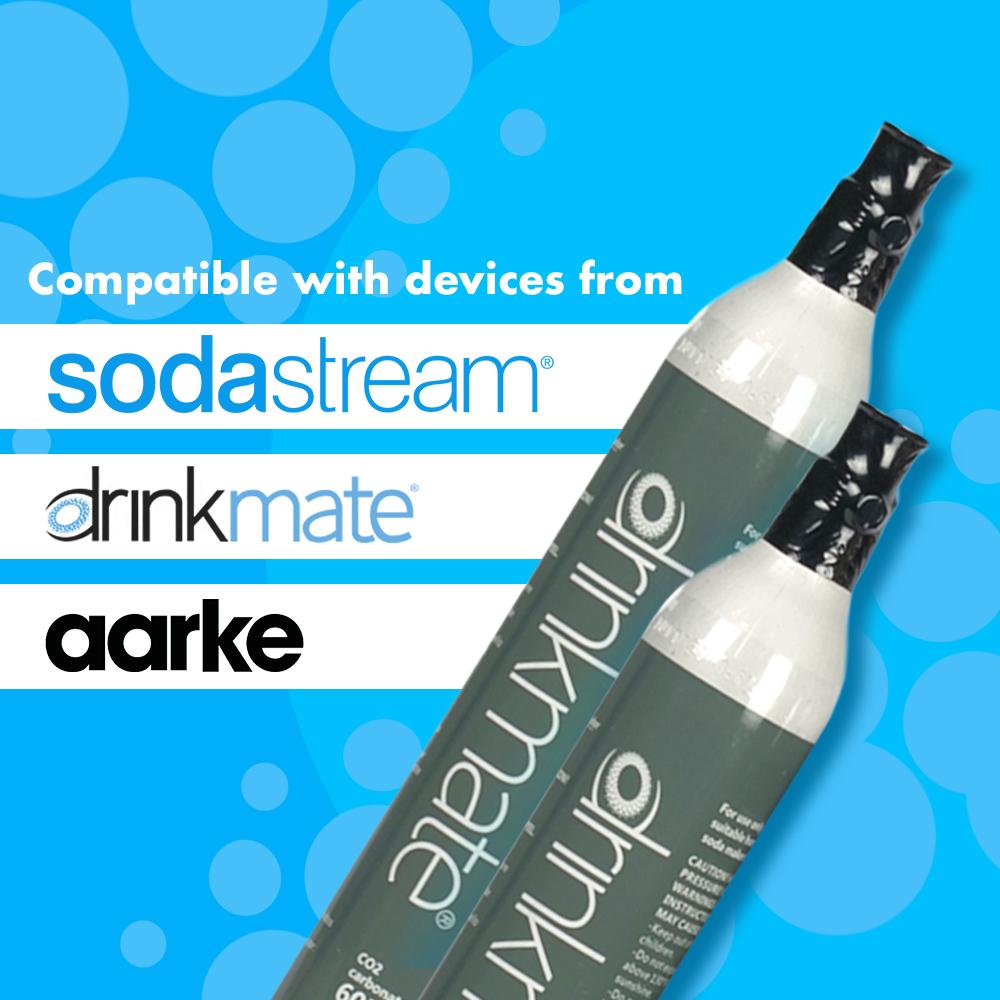 DrinkMate 60L CO₂ Cylinder Refills (1-for-1 Swap).