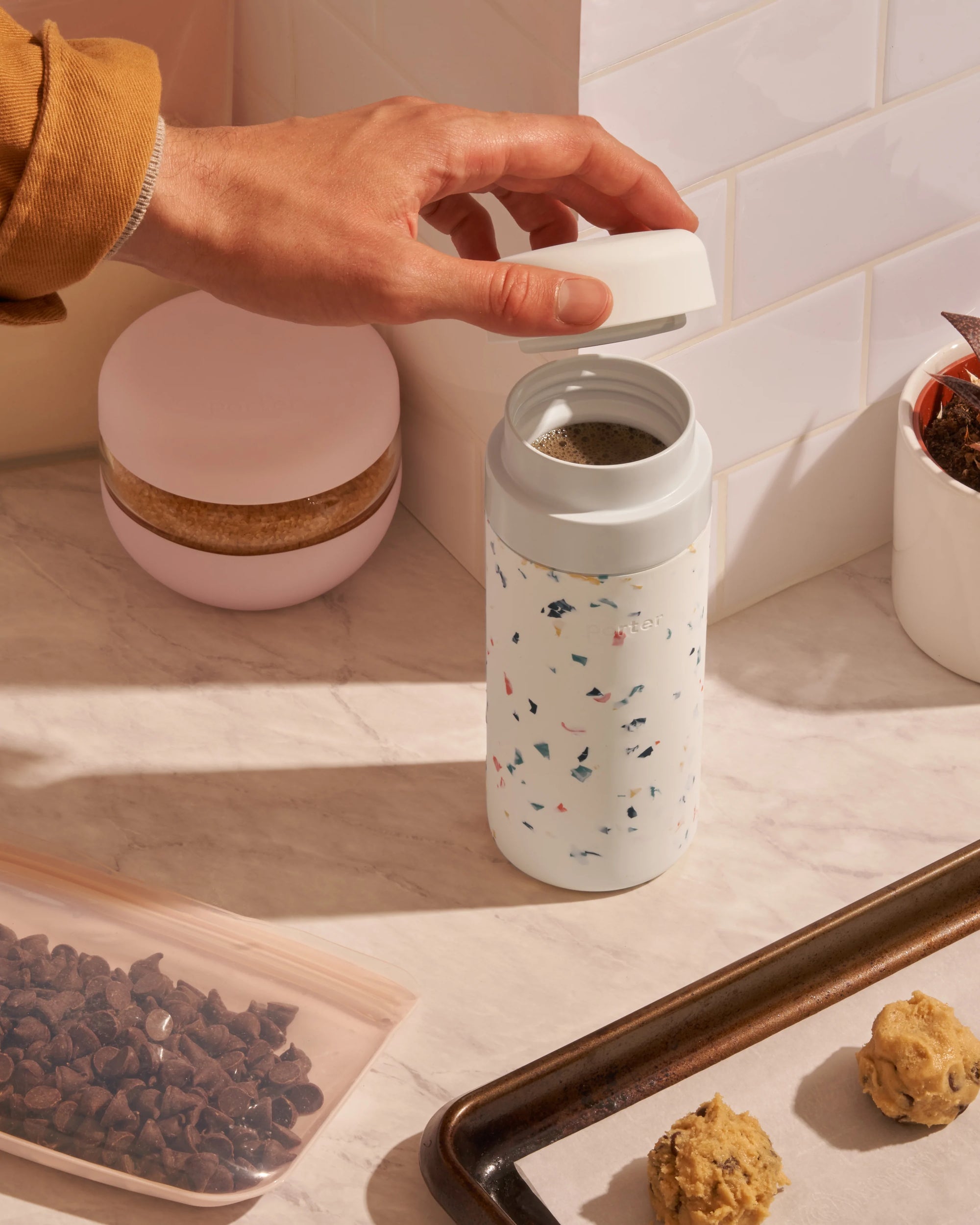 Insulated Ceramic Large Bottle 16oz | W&amp;P Porter &amp; Peak