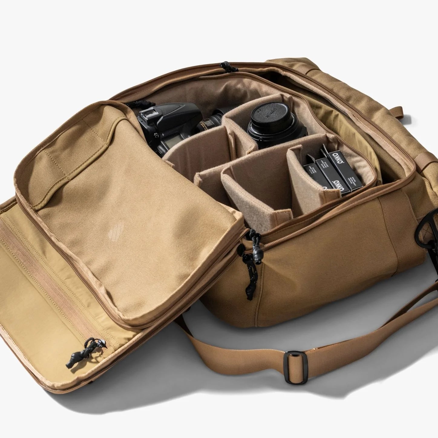 Langly Weekender Flight Bag With Camera Cube
