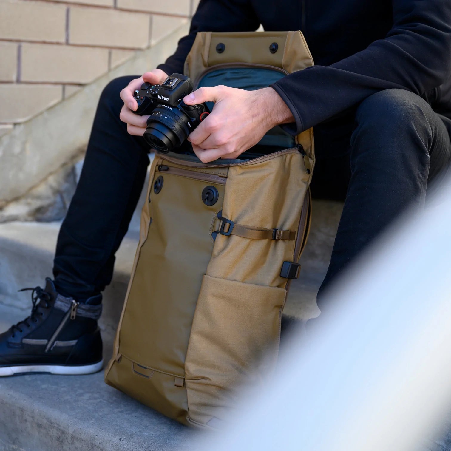 Boundary supply errant backpack top