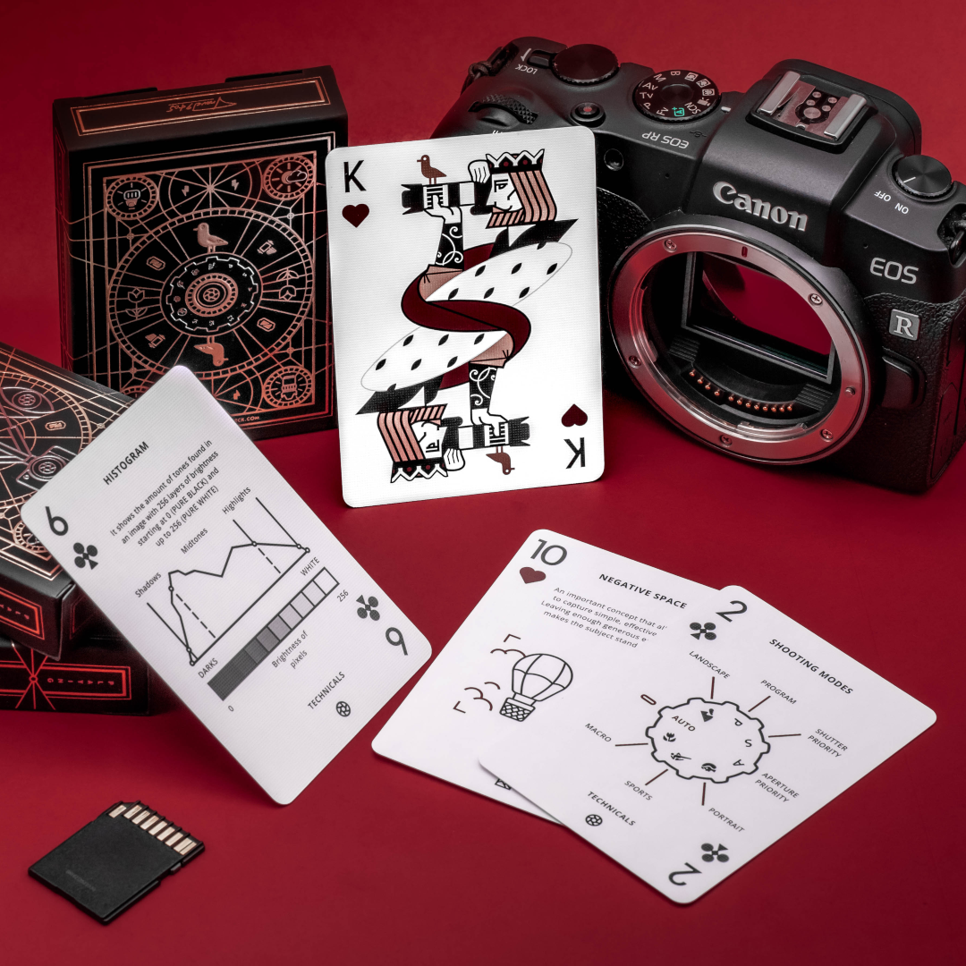 The Photography Deck: Camera Cheat Sheet Playing Cards by 9to5