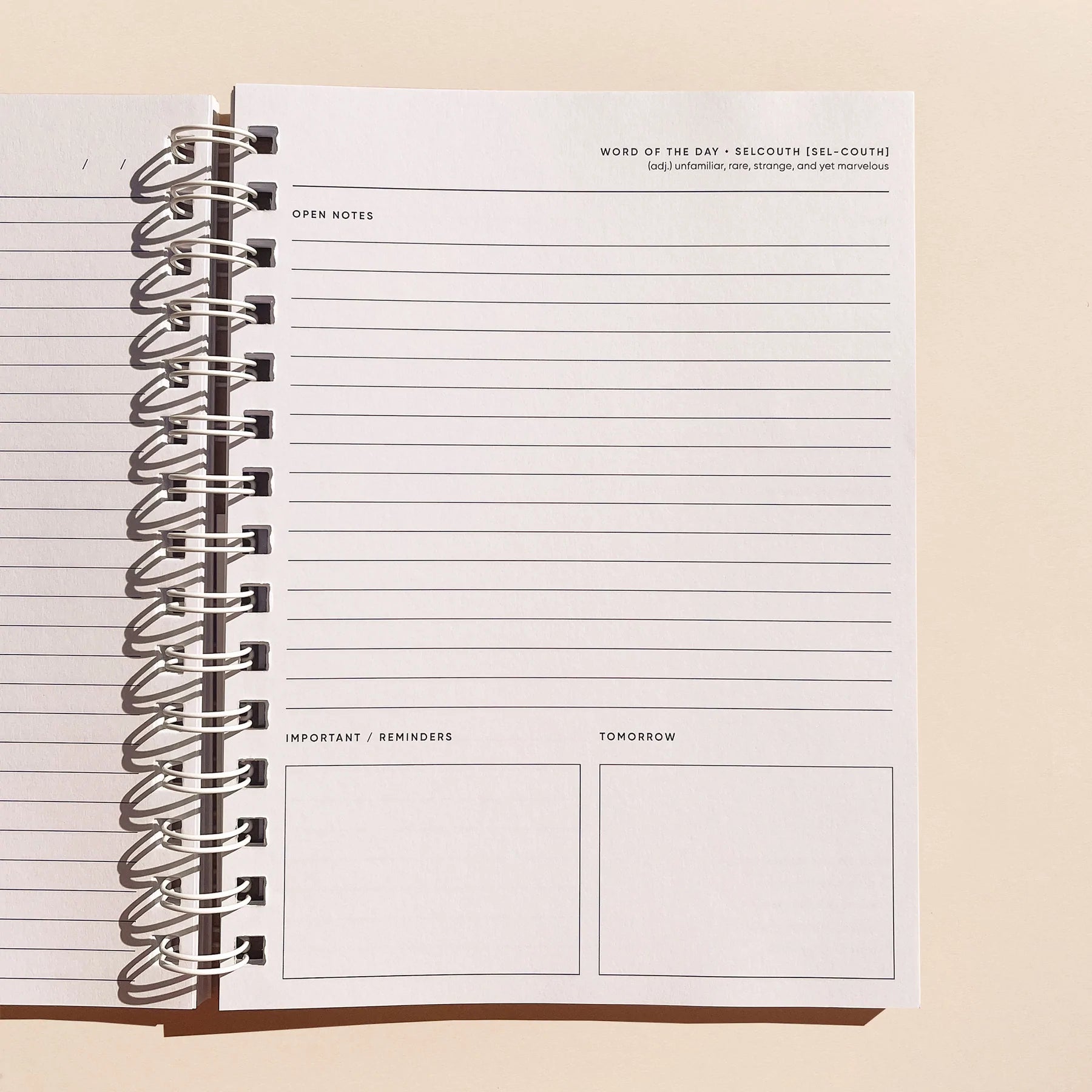 The Balance Notebook | Simple Self