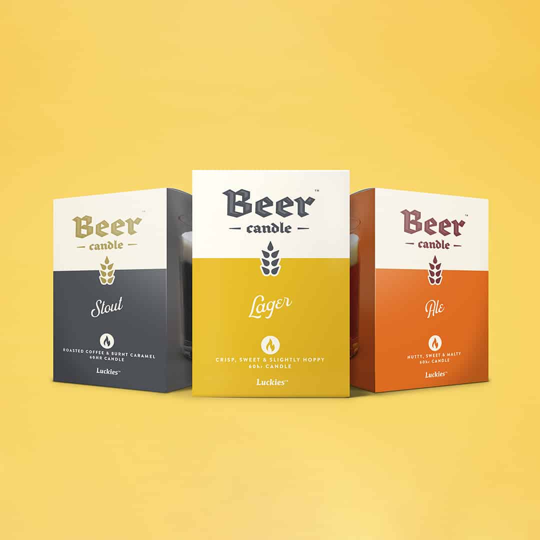 Beer Candle | LUCKIES OF LONDON