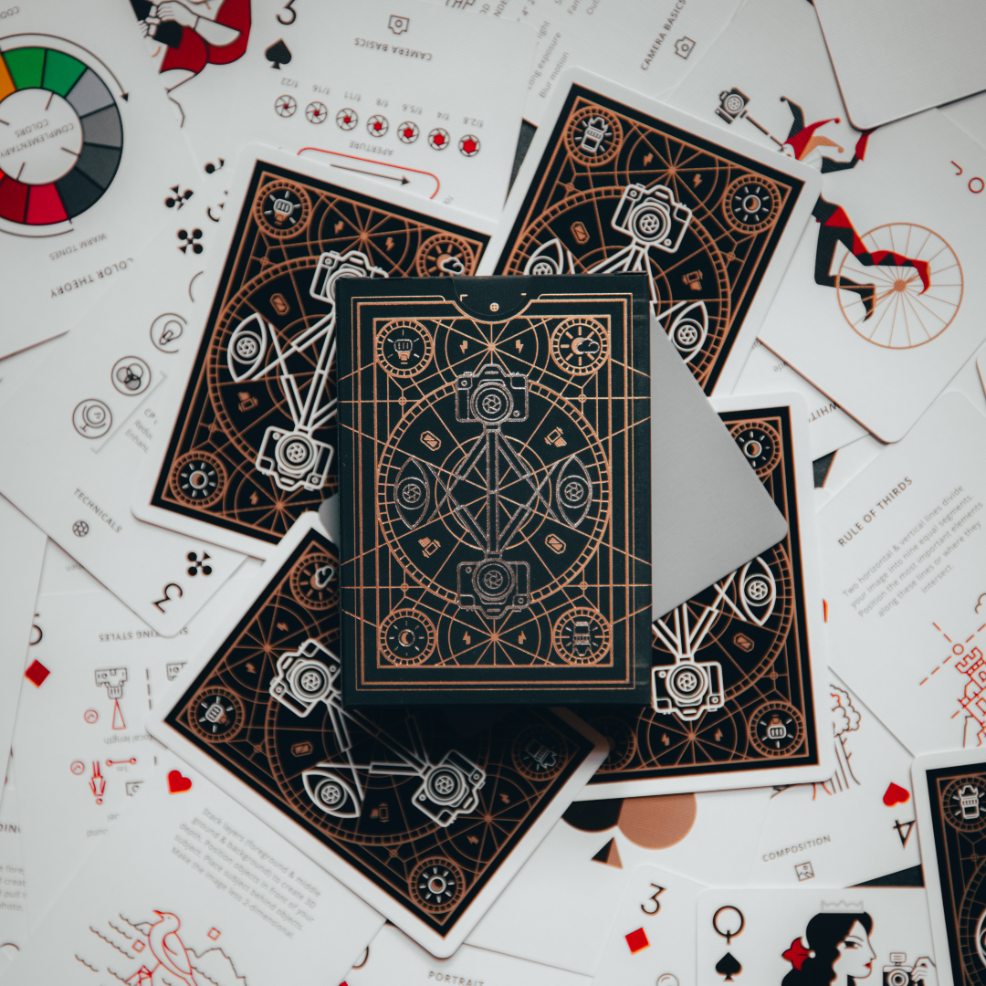 The Photography Deck: Camera Cheat Sheet Playing Cards by 9to5