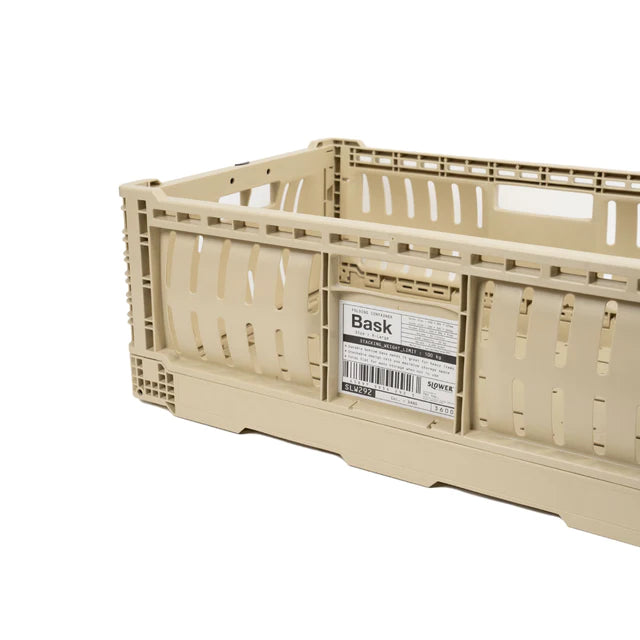 Slower : Folding Container : Bask