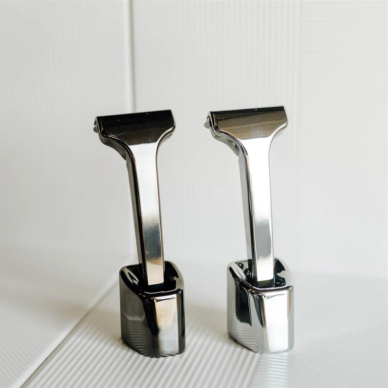 stainless razor stand