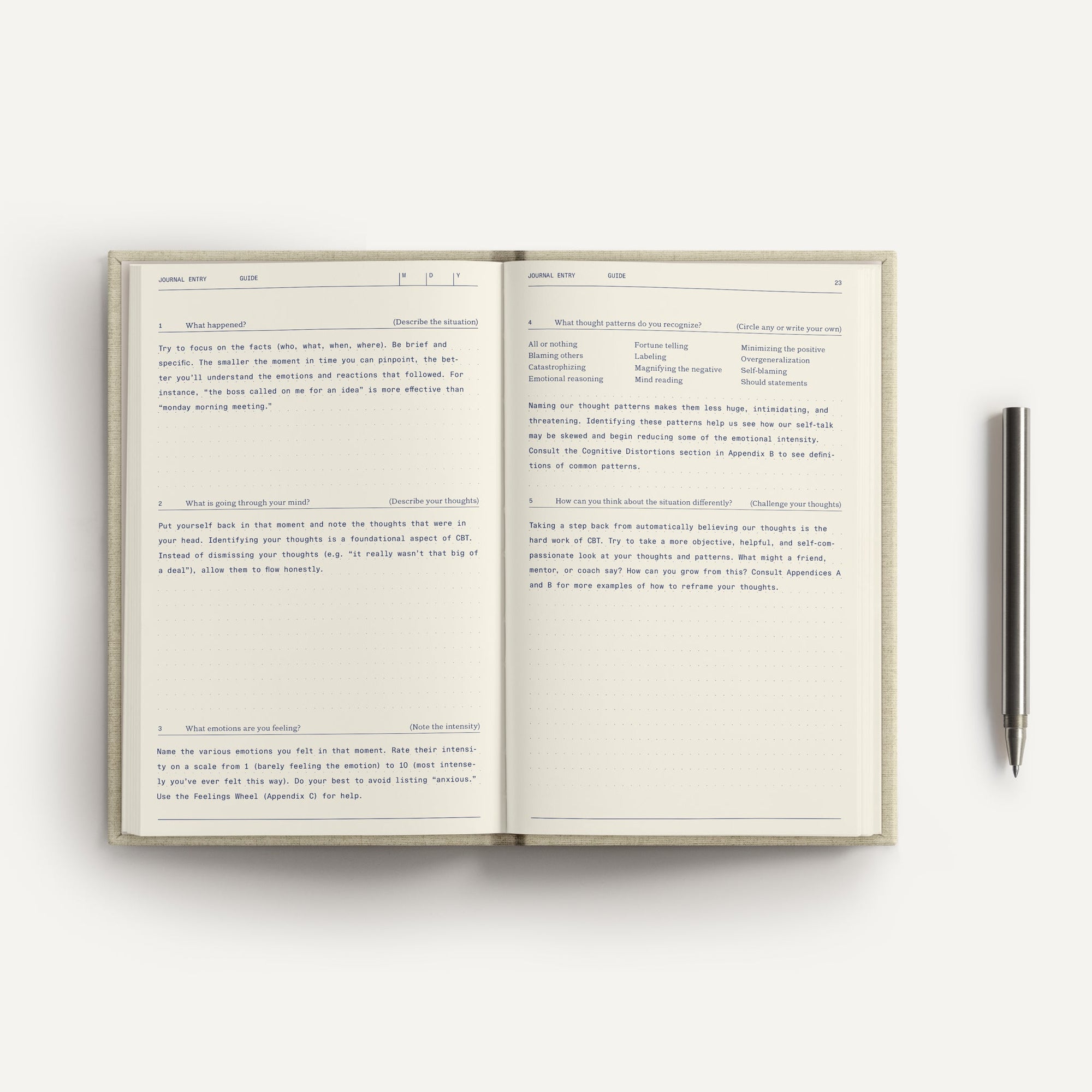 The Anti-Anxiety Notebook | Therapy Notebooks