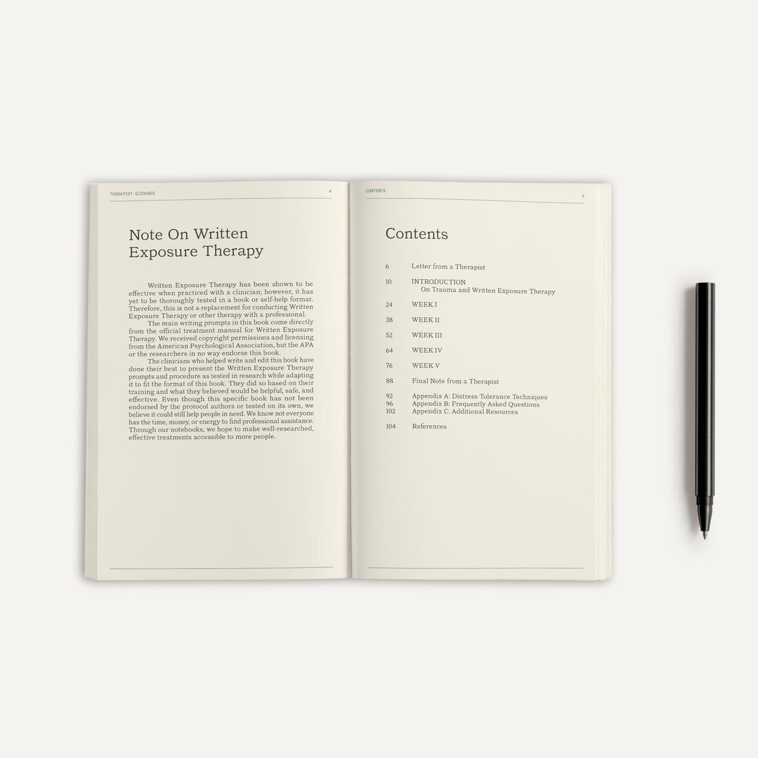 The Trauma & Written Exposure Workbook | Therapy Notebooks