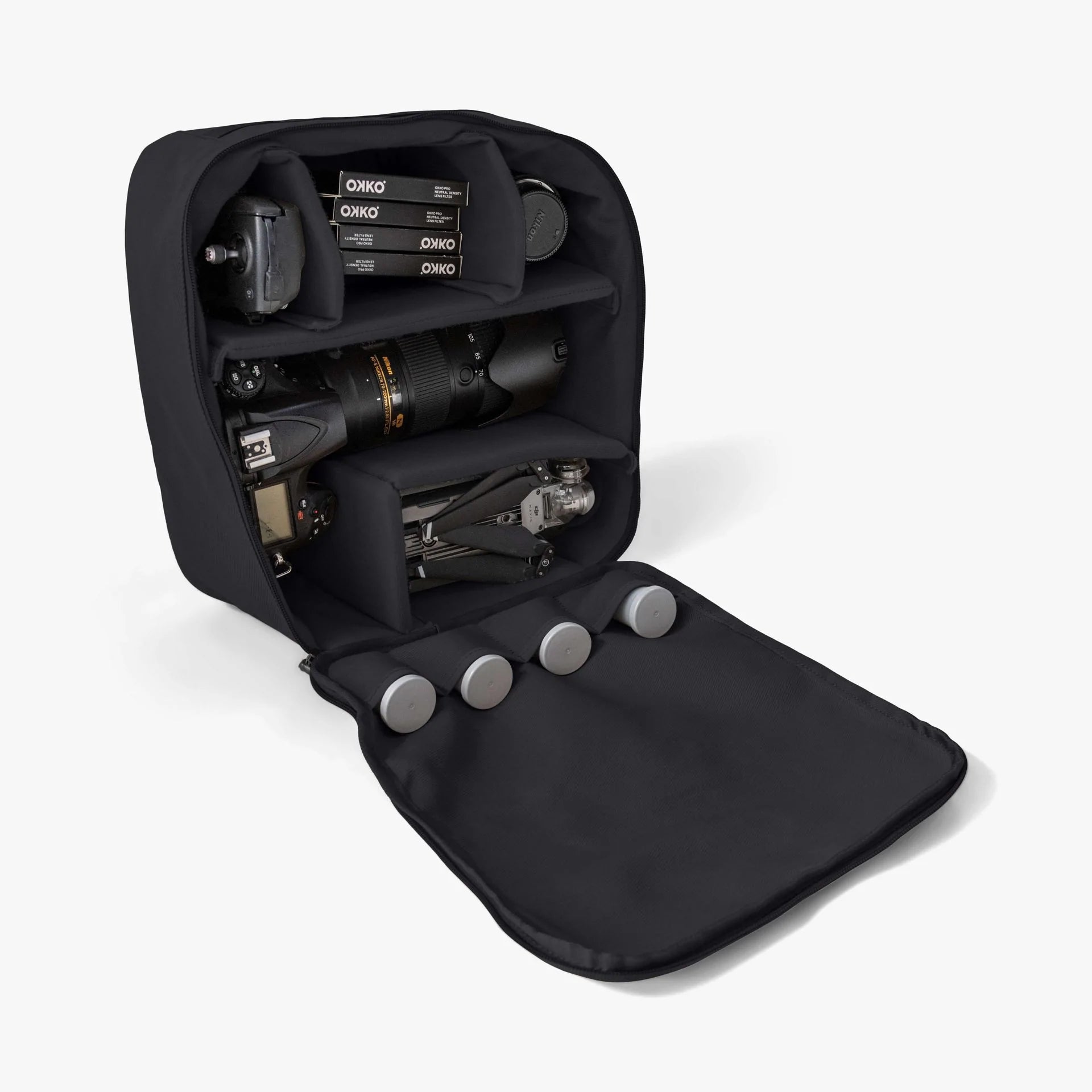 Langly Weekender Camera Backpack With Camera Cube