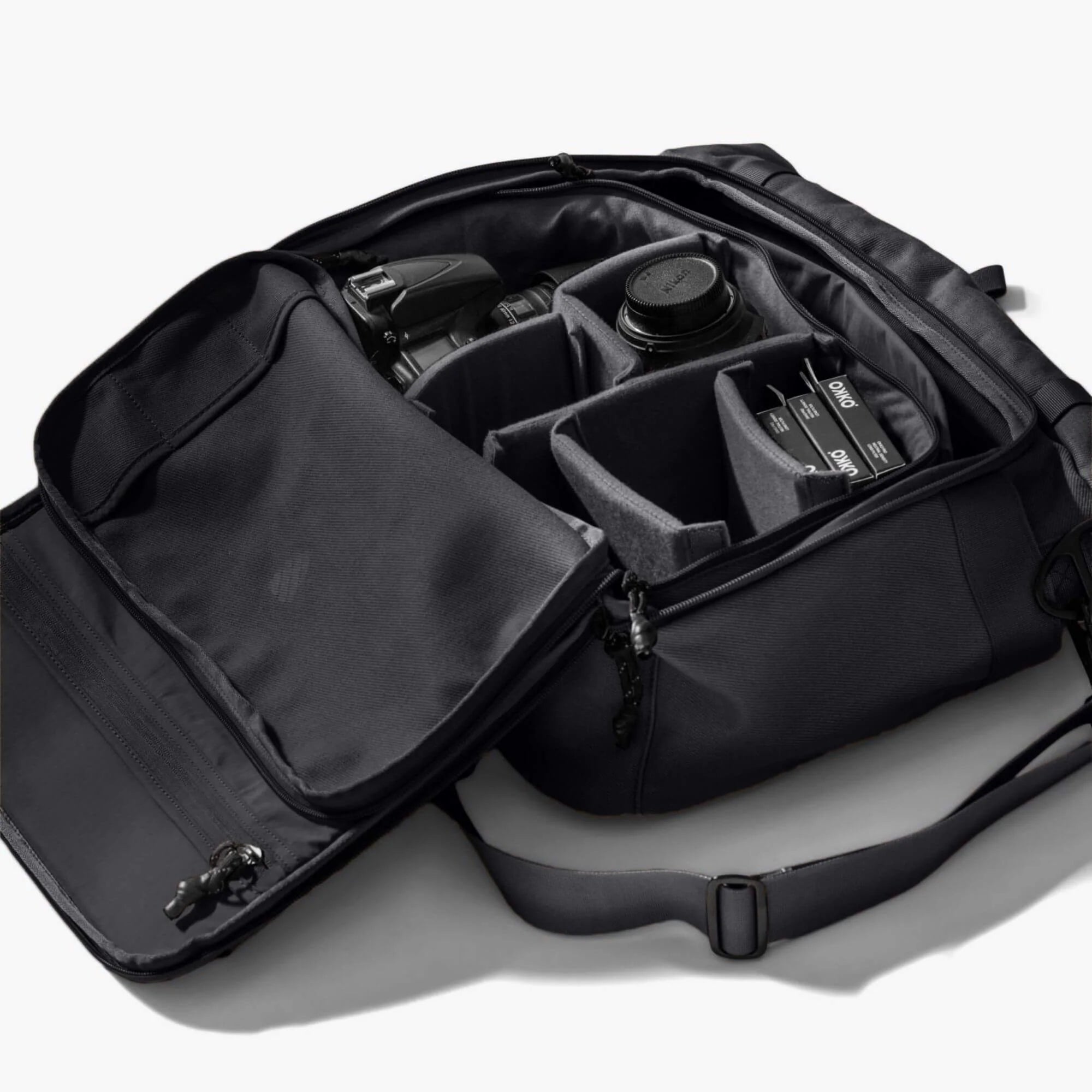 Weekender Flight Bag With Camera Cube Official Retailer
