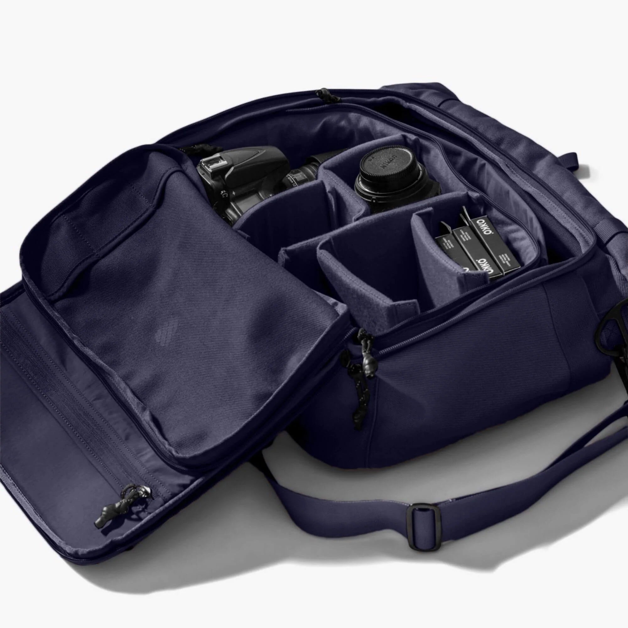 Langly Weekender Flight Bag With Camera Cube