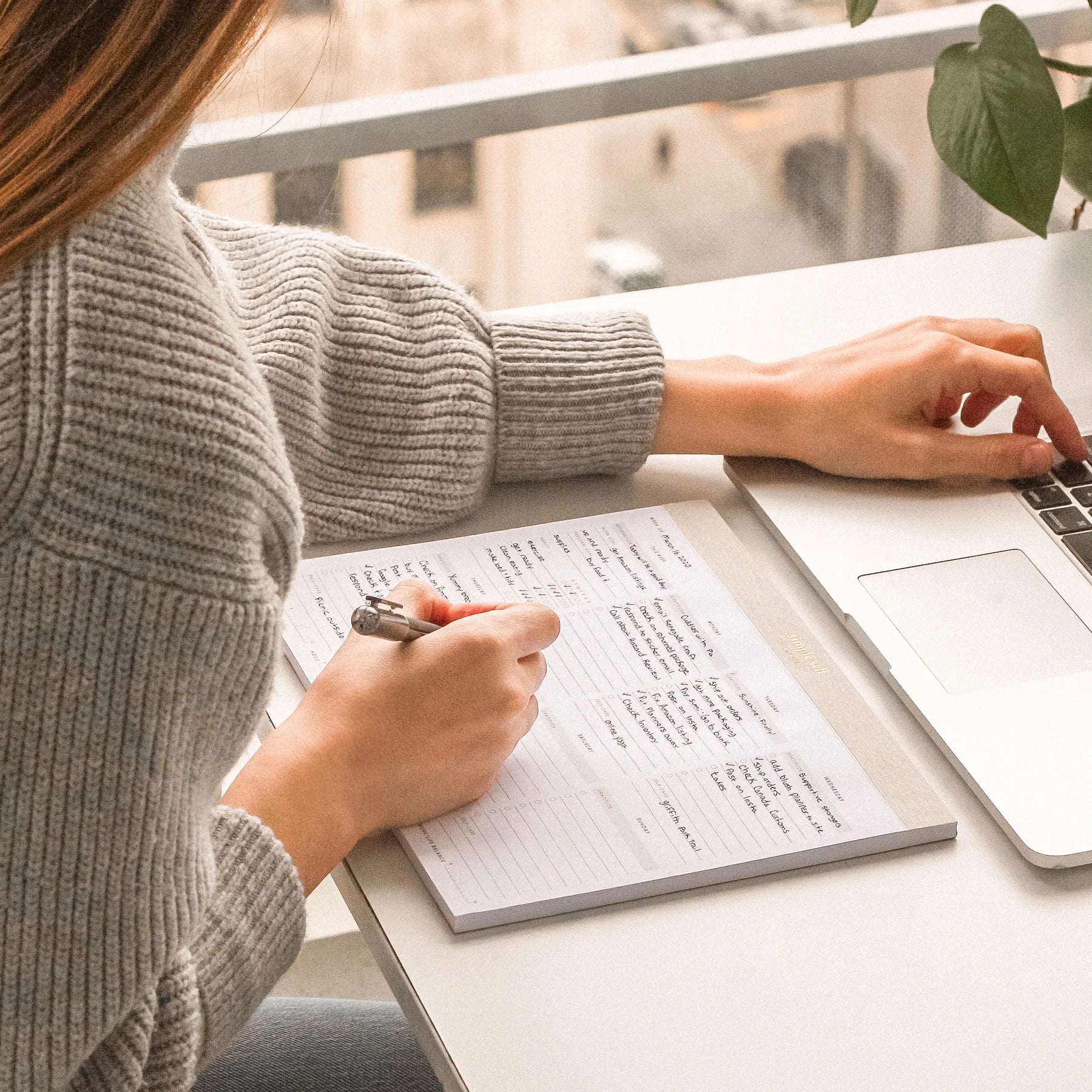 Work-Life Balance Planning Pad | Simple Self