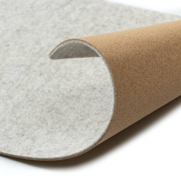 Felt &amp; Cork Desk Mat | Oakywood