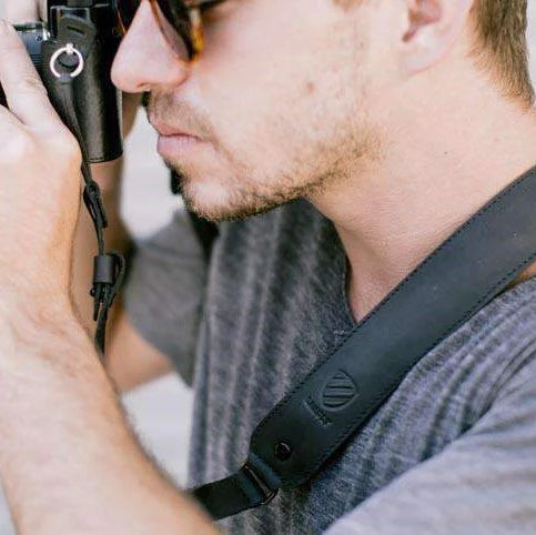 Langly Leather Camera Strap