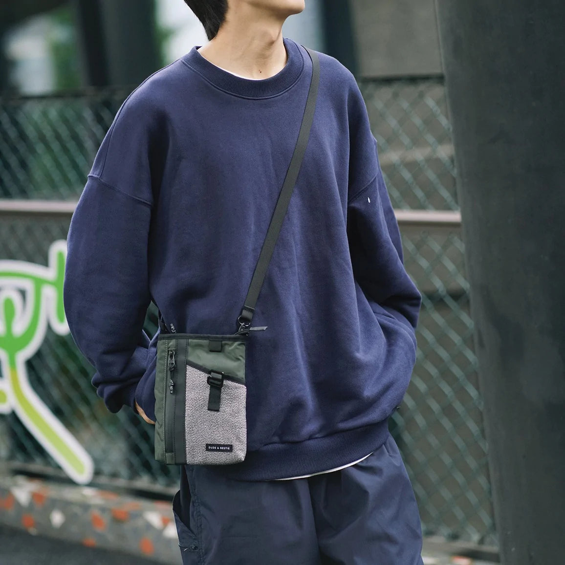 Shield Cut Proof Crossbody Bag | Dude &amp; Bestie