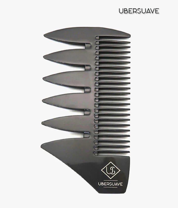 Ubersuave Shuriken Comb Metal