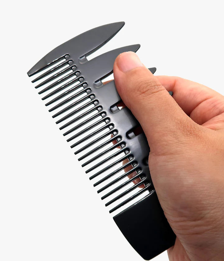 Ubersuave Shuriken Comb Metal